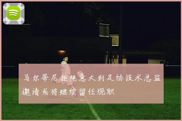 马尔蒂尼拒绝意大利足协技术总监邀请或将继续留任现职